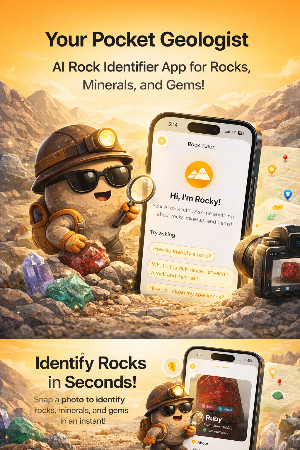 Rockly App Hero